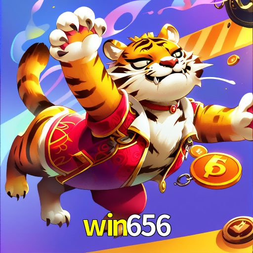 Imagem promocional da win656 mostrando a plataforma e suas vantagens